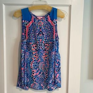 Lilly Pulitzer Medium Silk Top